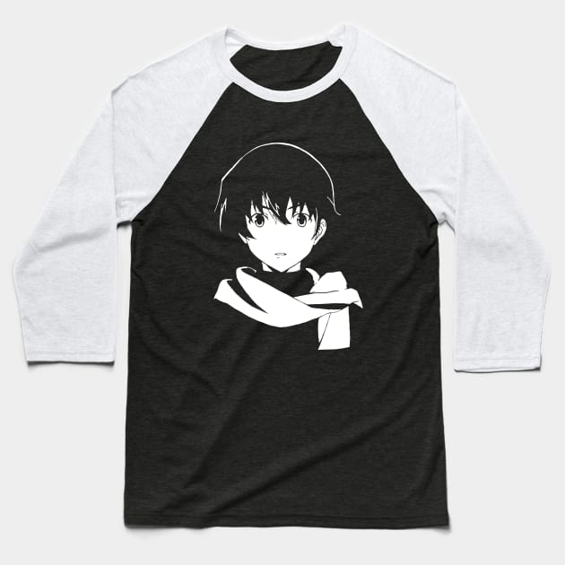 Mirai Nikki Yukki Baseball T-Shirt by SaverioOste